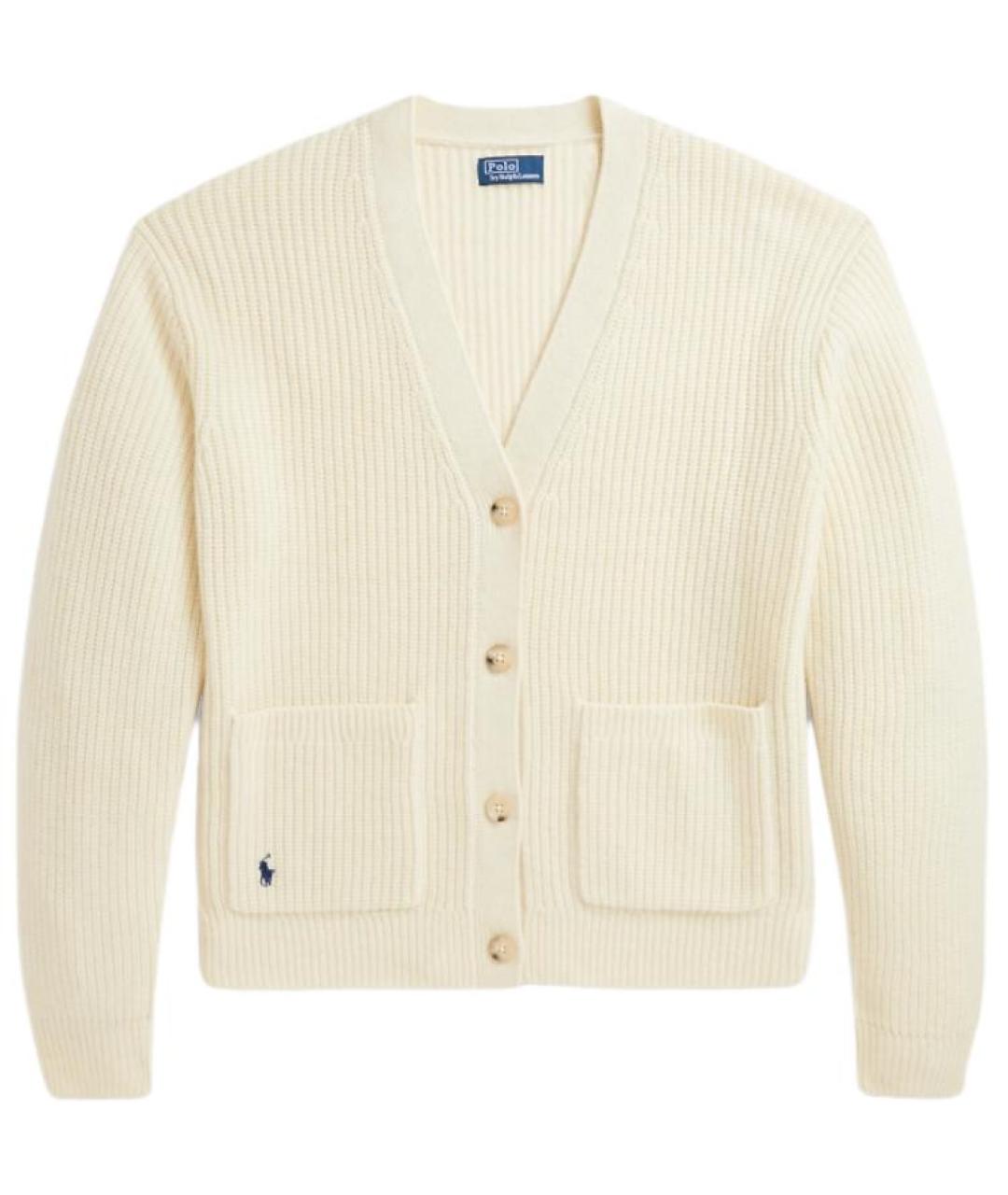 POLO RALPH LAUREN Бежевый кардиган, фото 1