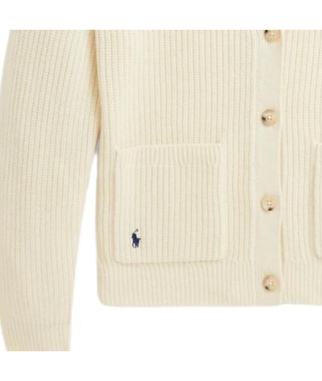 POLO RALPH LAUREN Бежевый кардиган, фото 3