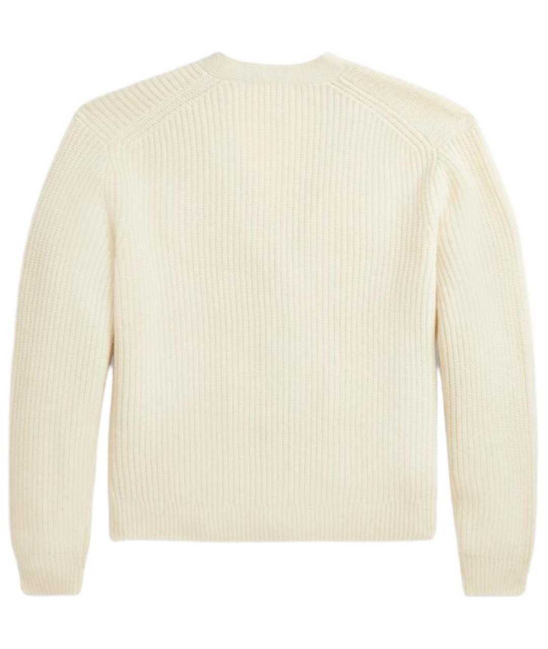 POLO RALPH LAUREN Бежевый кардиган, фото 2