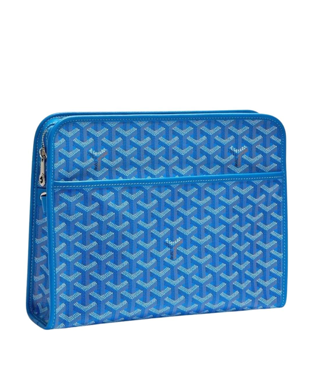 GOYARD Синяя папка для документов, фото 1