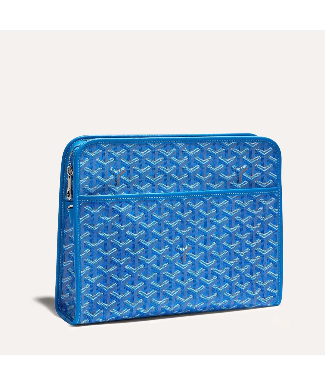 GOYARD Синяя папка для документов, фото 5