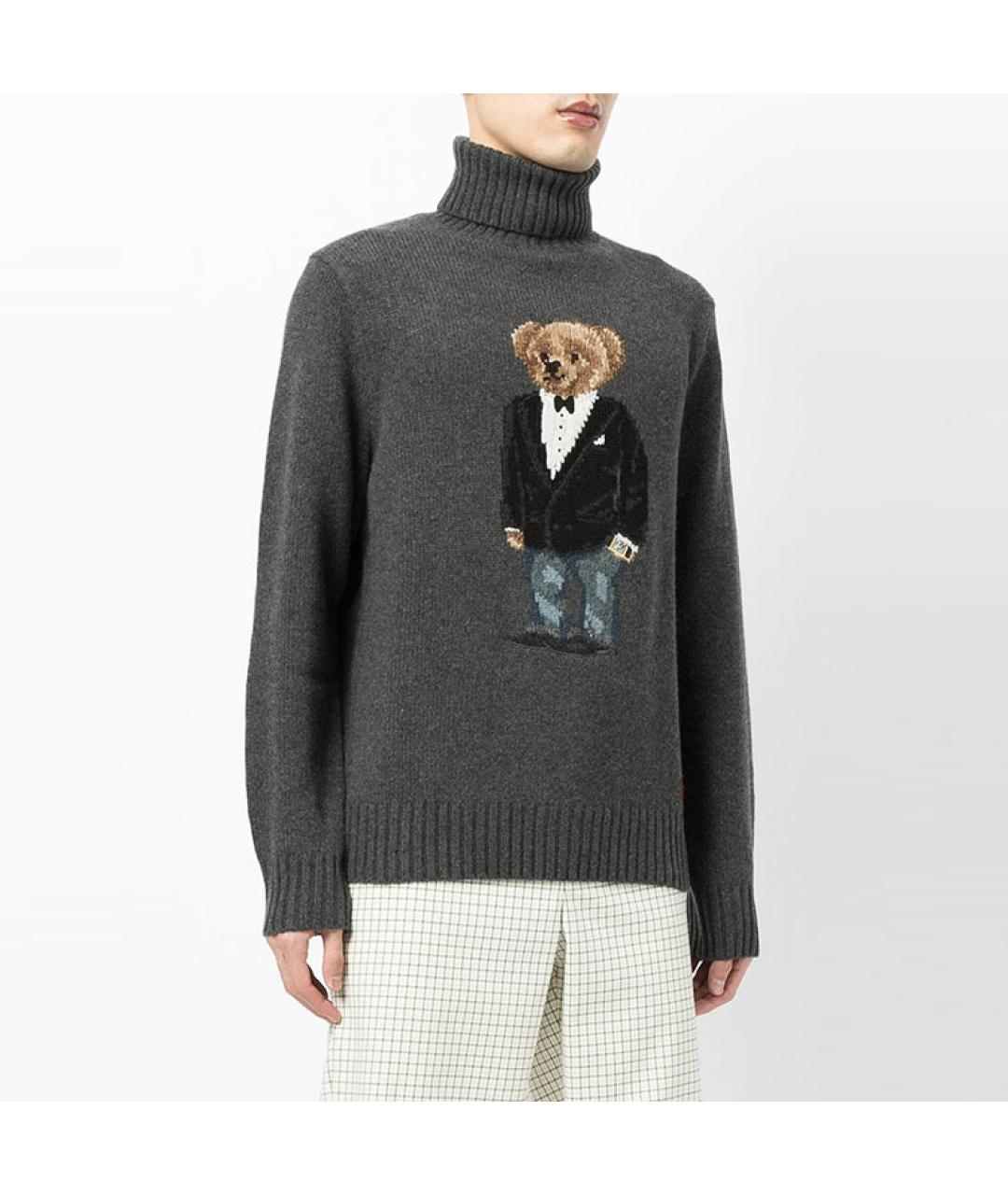 POLO RALPH LAUREN Серый джемпер / свитер, фото 3