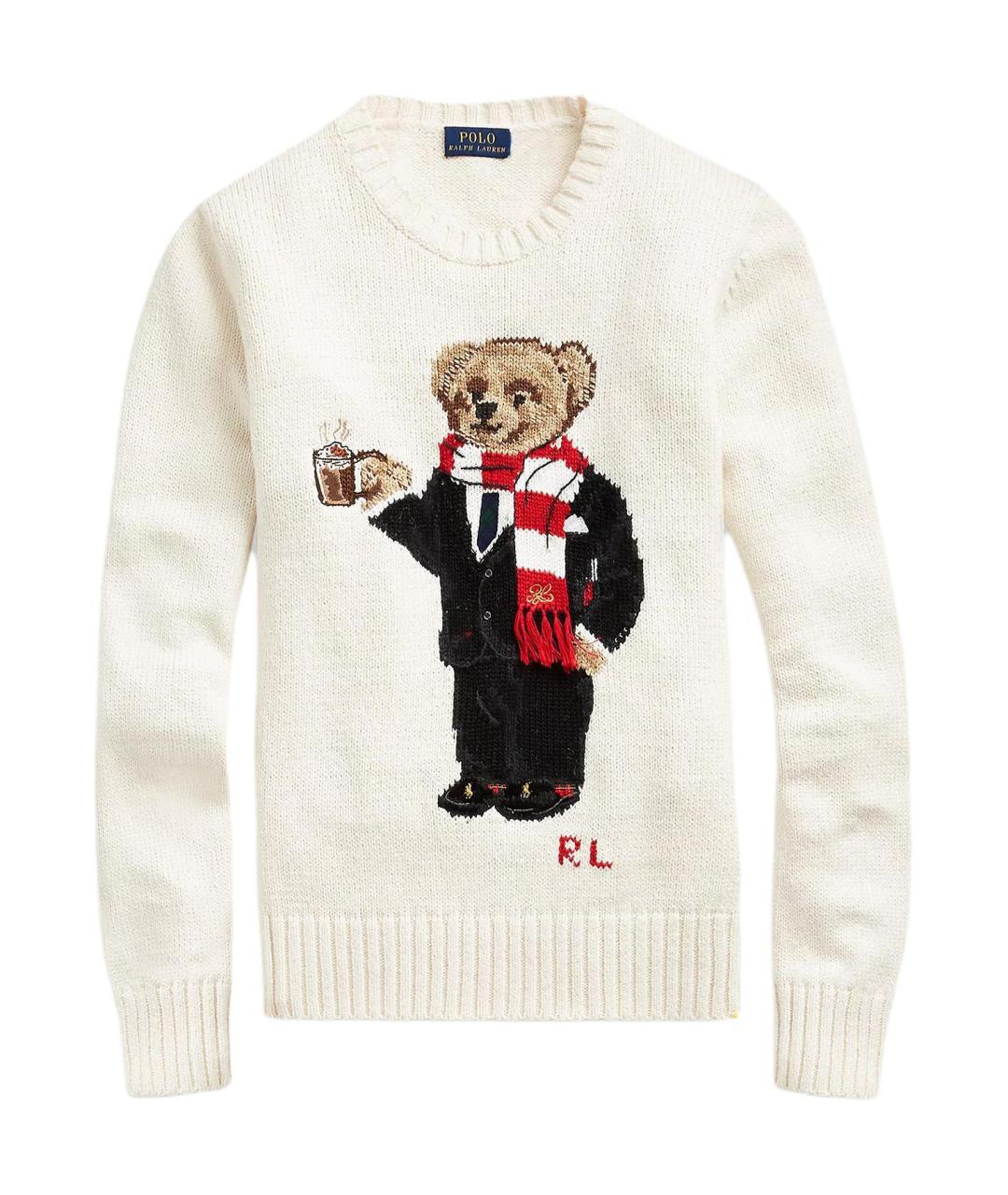 POLO RALPH LAUREN Белый джемпер / свитер, фото 1