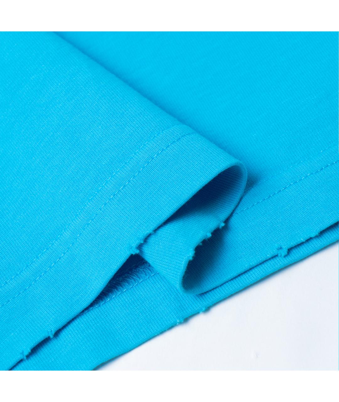 BALENCIAGA Голубая футболка, фото 5