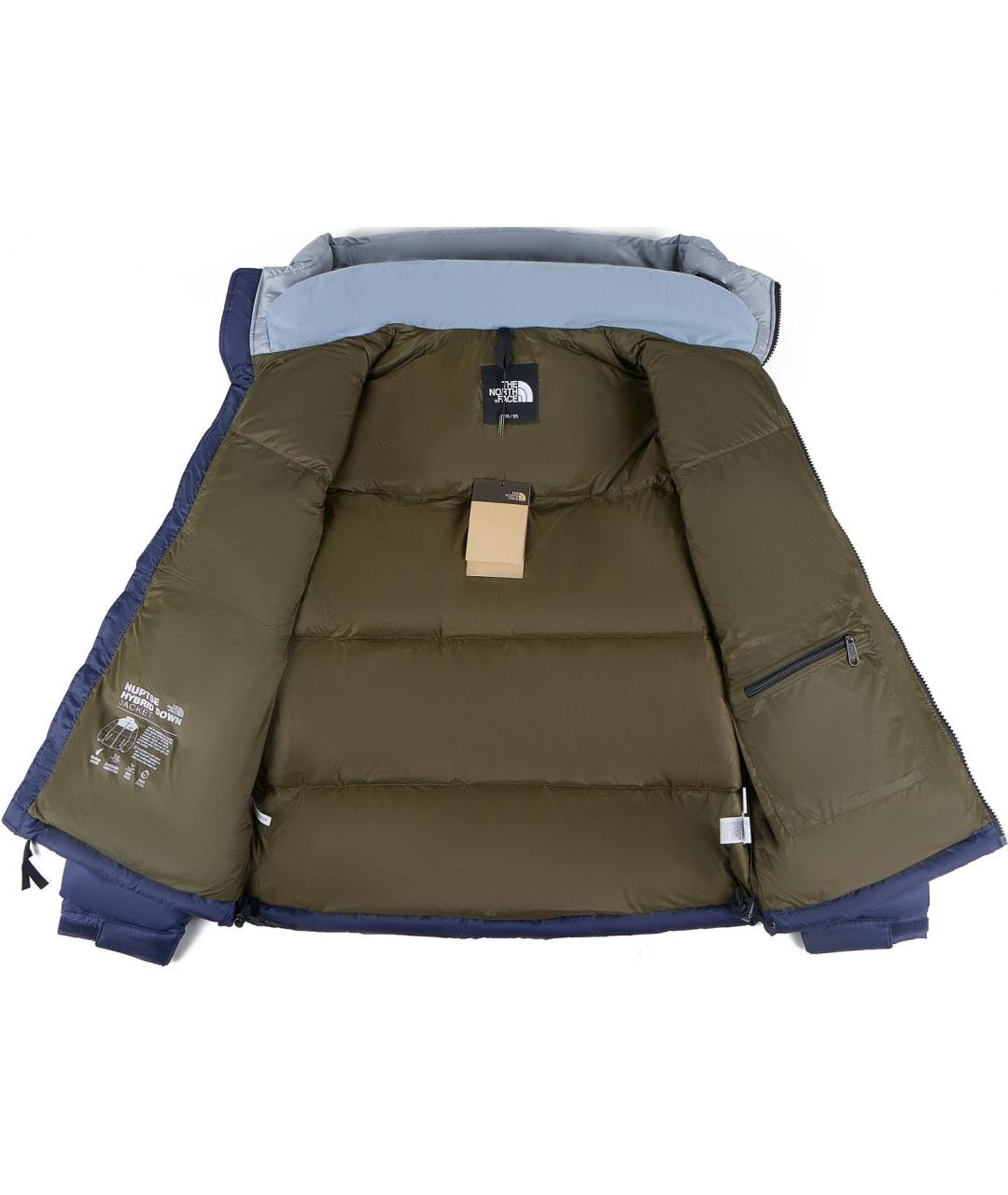 THE NORTH FACE Темно-синий пуховик, фото 3