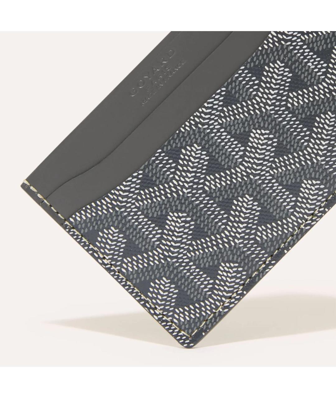 GOYARD Серый кожаный кардхолдер, фото 3