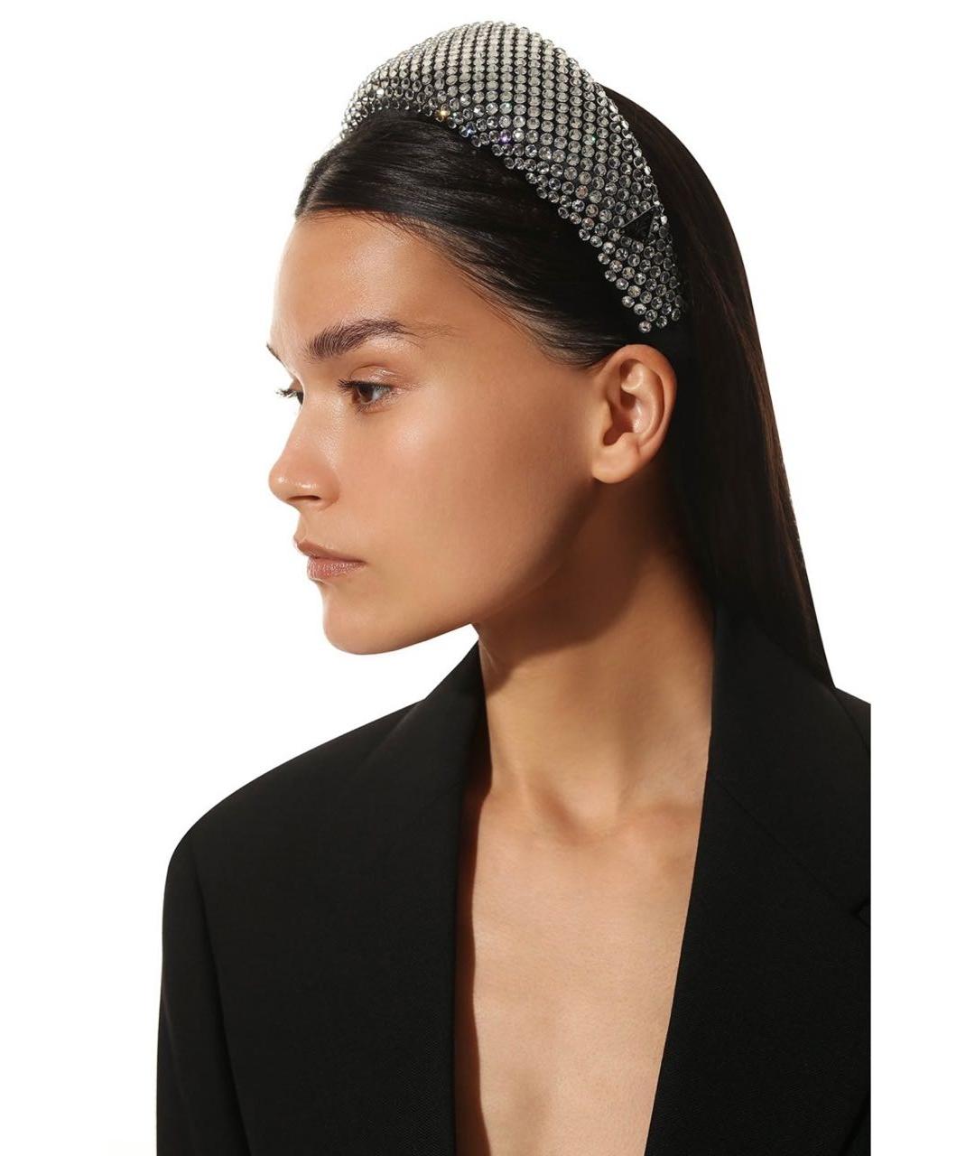 PRADA Черный ободок, фото 2