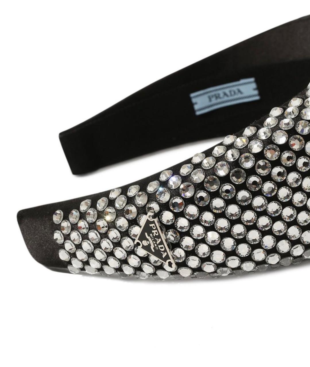 PRADA Черный ободок, фото 4