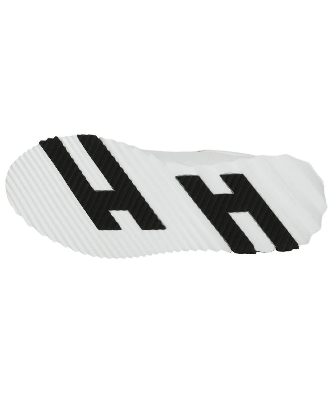 HERMES Белые кожаные низкие кроссовки / кеды, фото 5