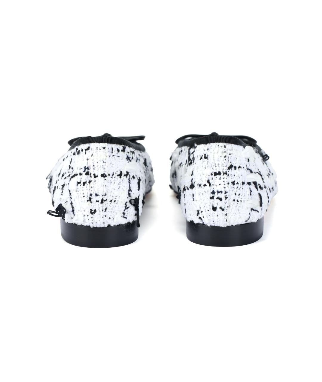 CHANEL Мульти текстильные балетки, фото 4