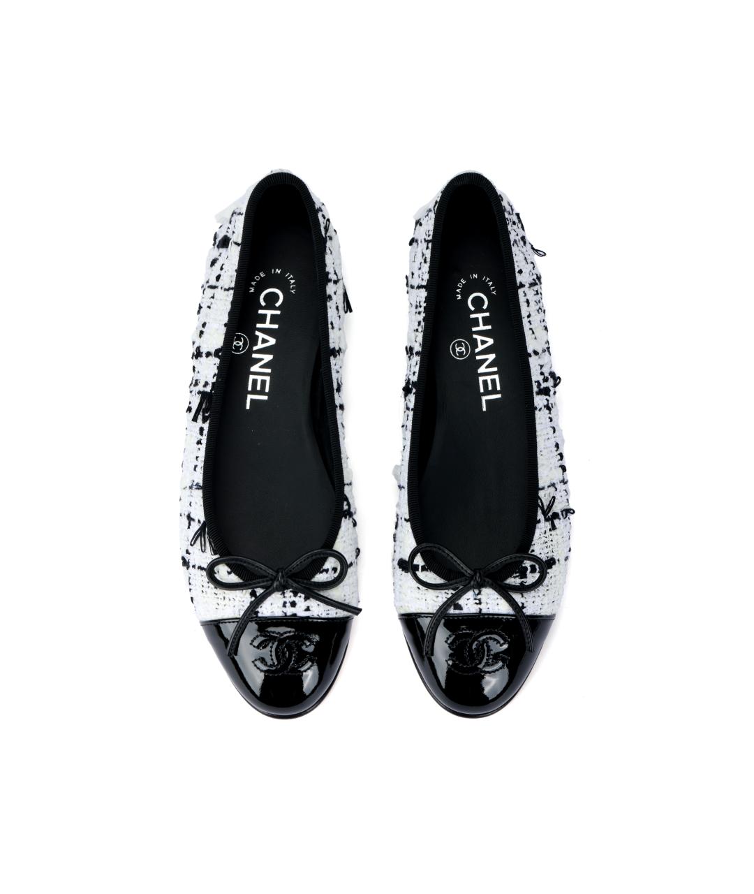 CHANEL Мульти текстильные балетки, фото 3