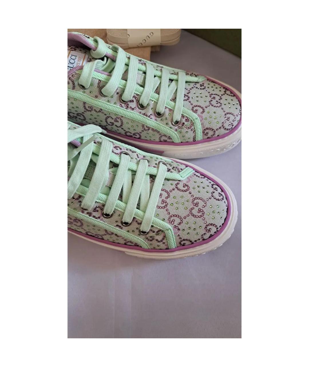 GUCCI Мульти кеды, фото 4