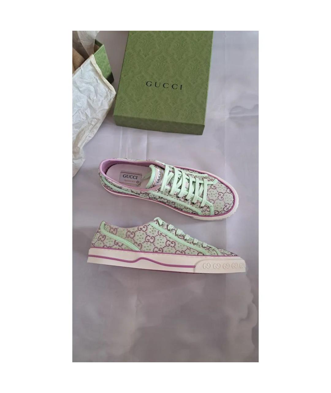 GUCCI Мульти кеды, фото 5