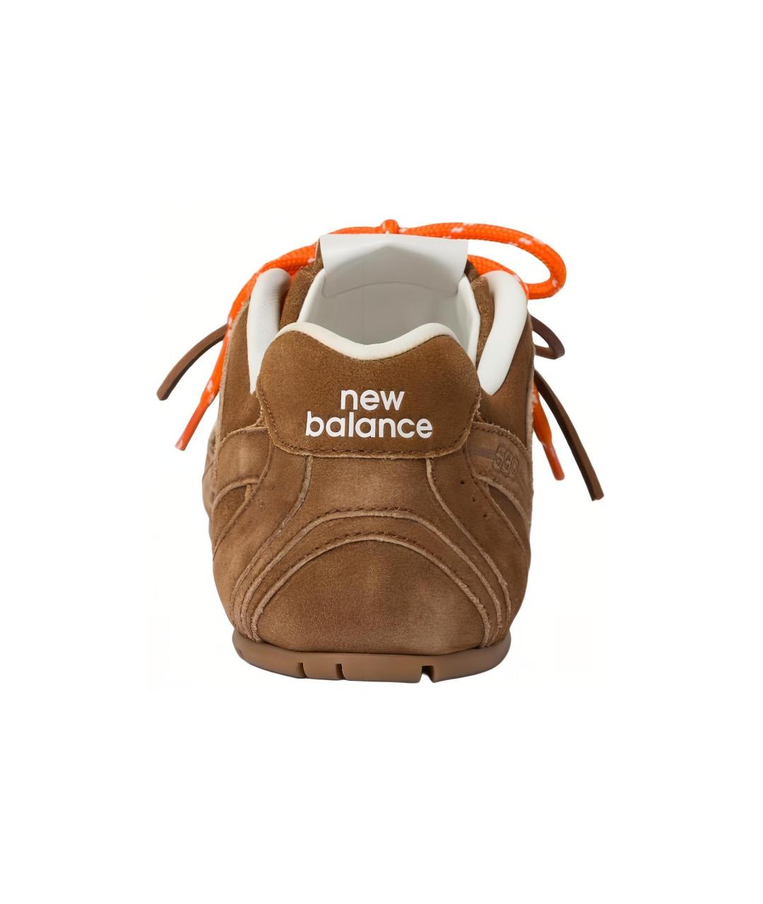 MIU MIU Коричневые замшевые кеды, фото 5