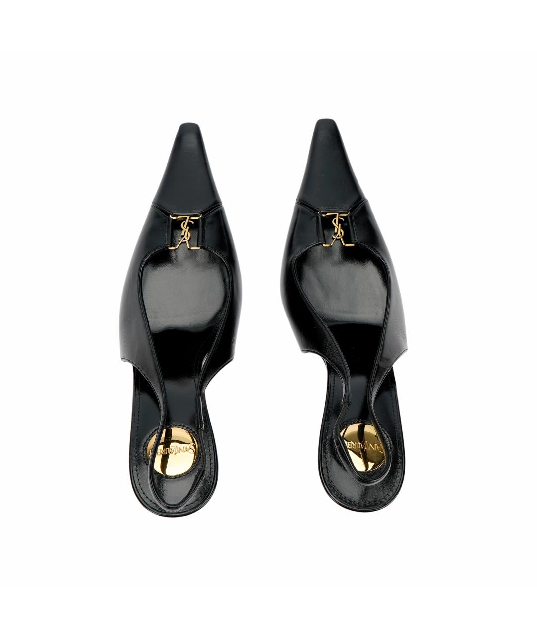 SAINT LAURENT Черные туфли, фото 3