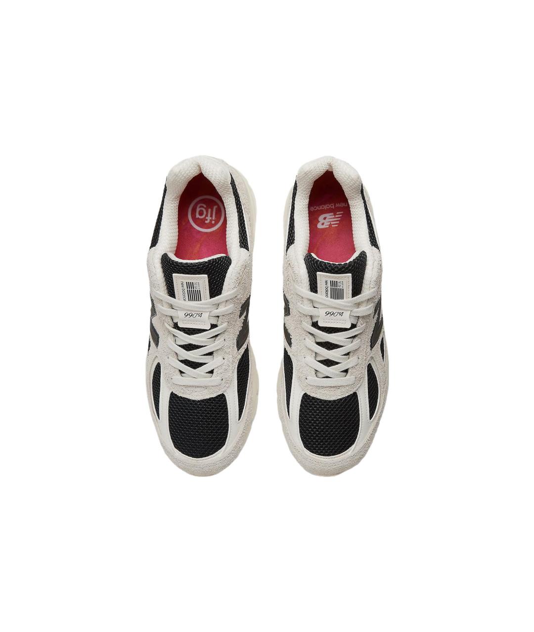 NEW BALANCE Бежевые замшевые высокие кроссовки / кеды, фото 4