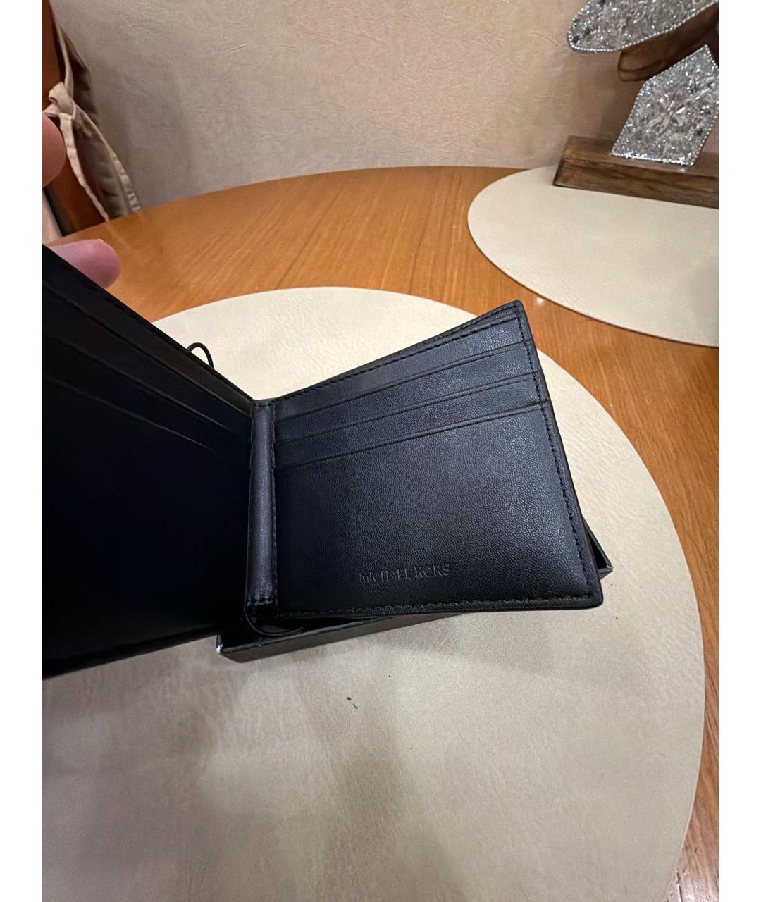 MICHAEL KORS Коричневый кожаный кошелек, фото 3