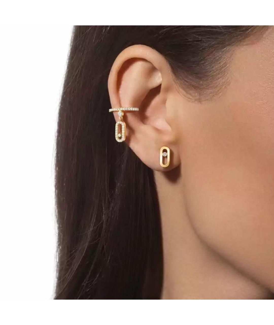 MESSIKA Золотые серьги из желтого золота, фото 2