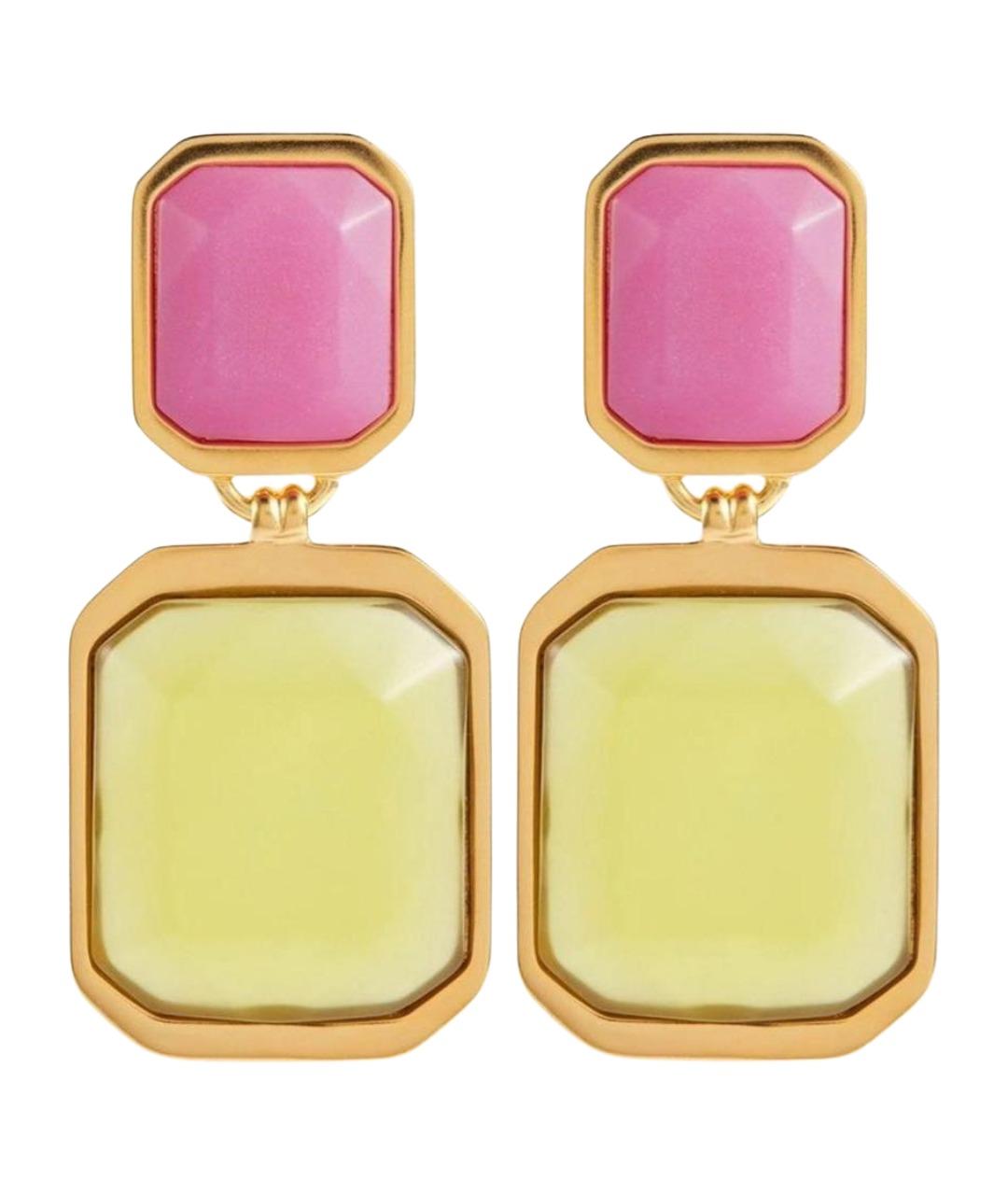 SAINT LAURENT Мульти латунные серьги, фото 1