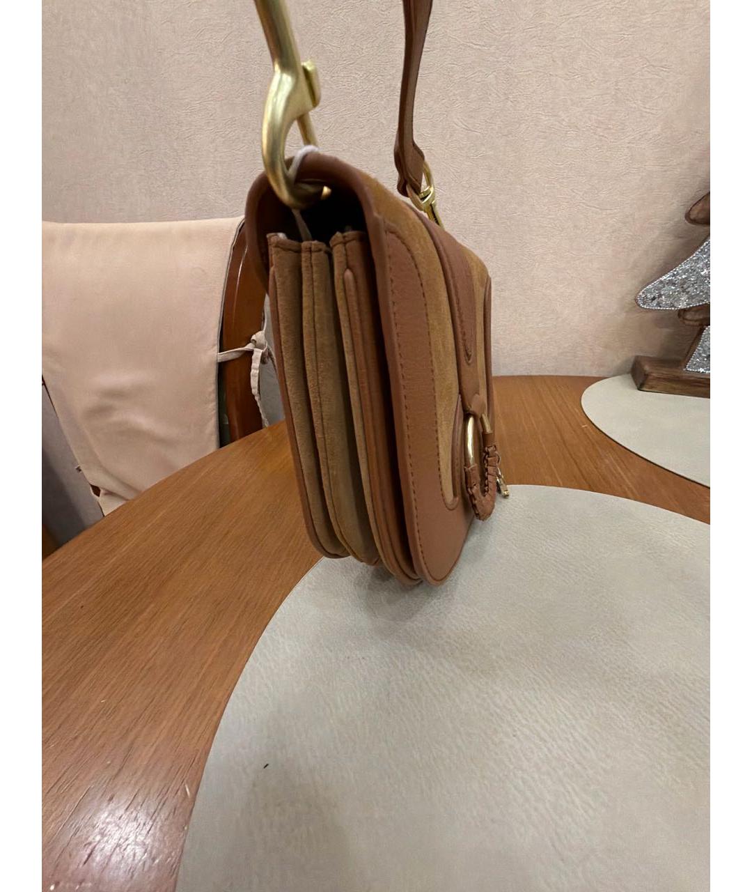 SEE BY CHLOE Горчичная замшевая сумка через плечо, фото 2