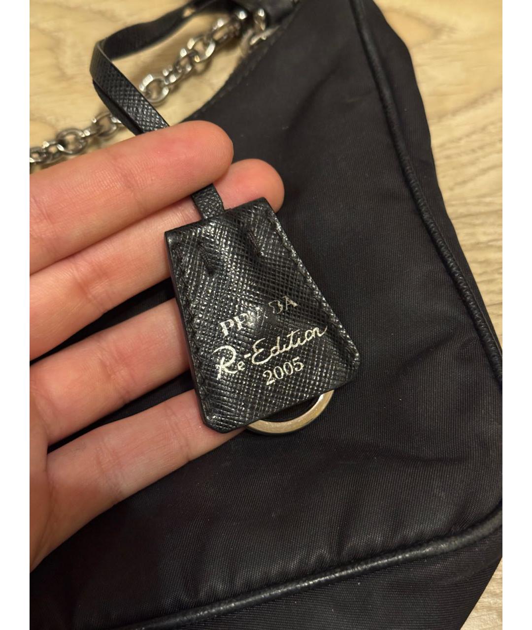 PRADA Черная сумка с короткими ручками, фото 3