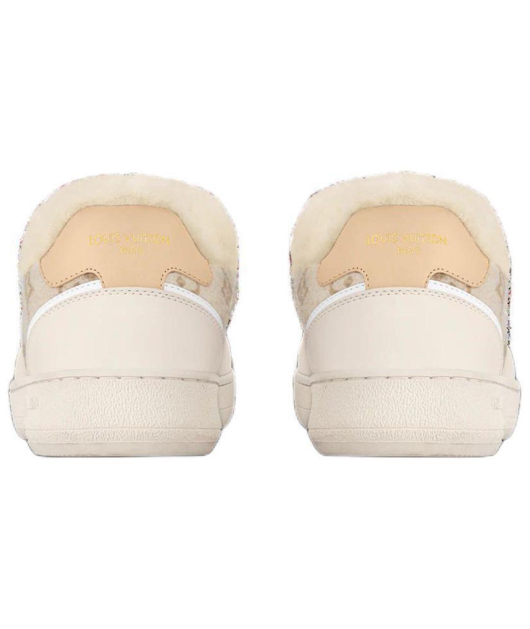 LOUIS VUITTON Бежевые кроссовки, фото 5