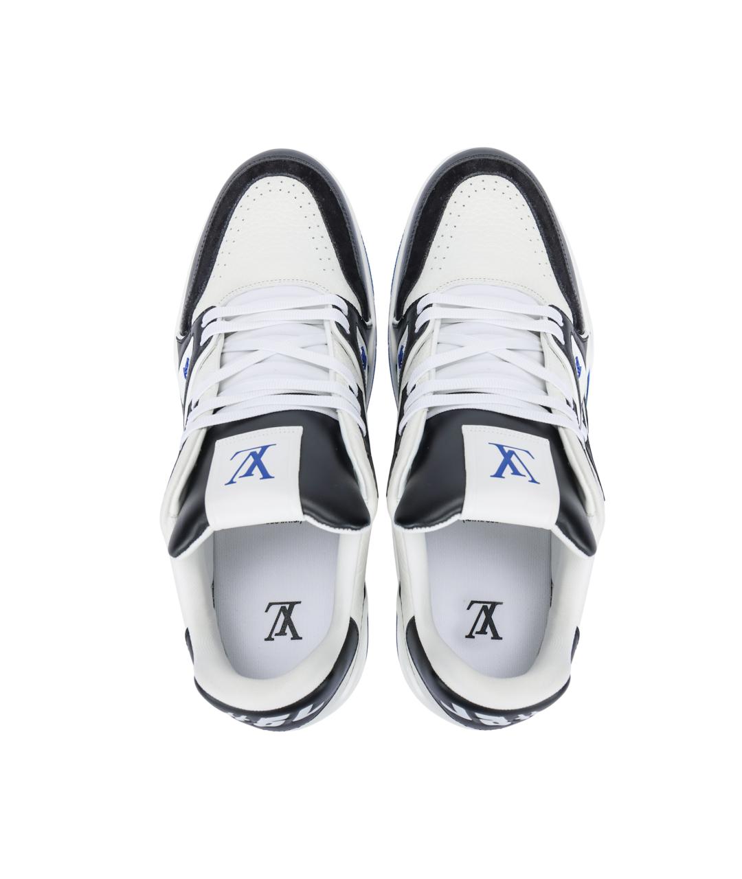 LOUIS VUITTON Мульти кожаные низкие кроссовки / кеды, фото 4