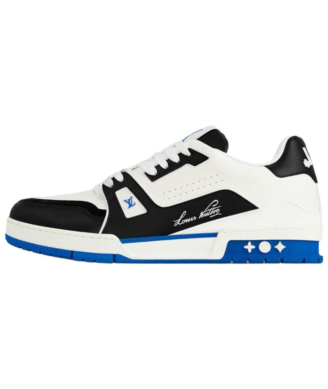 LOUIS VUITTON Мульти кожаные низкие кроссовки / кеды, фото 2