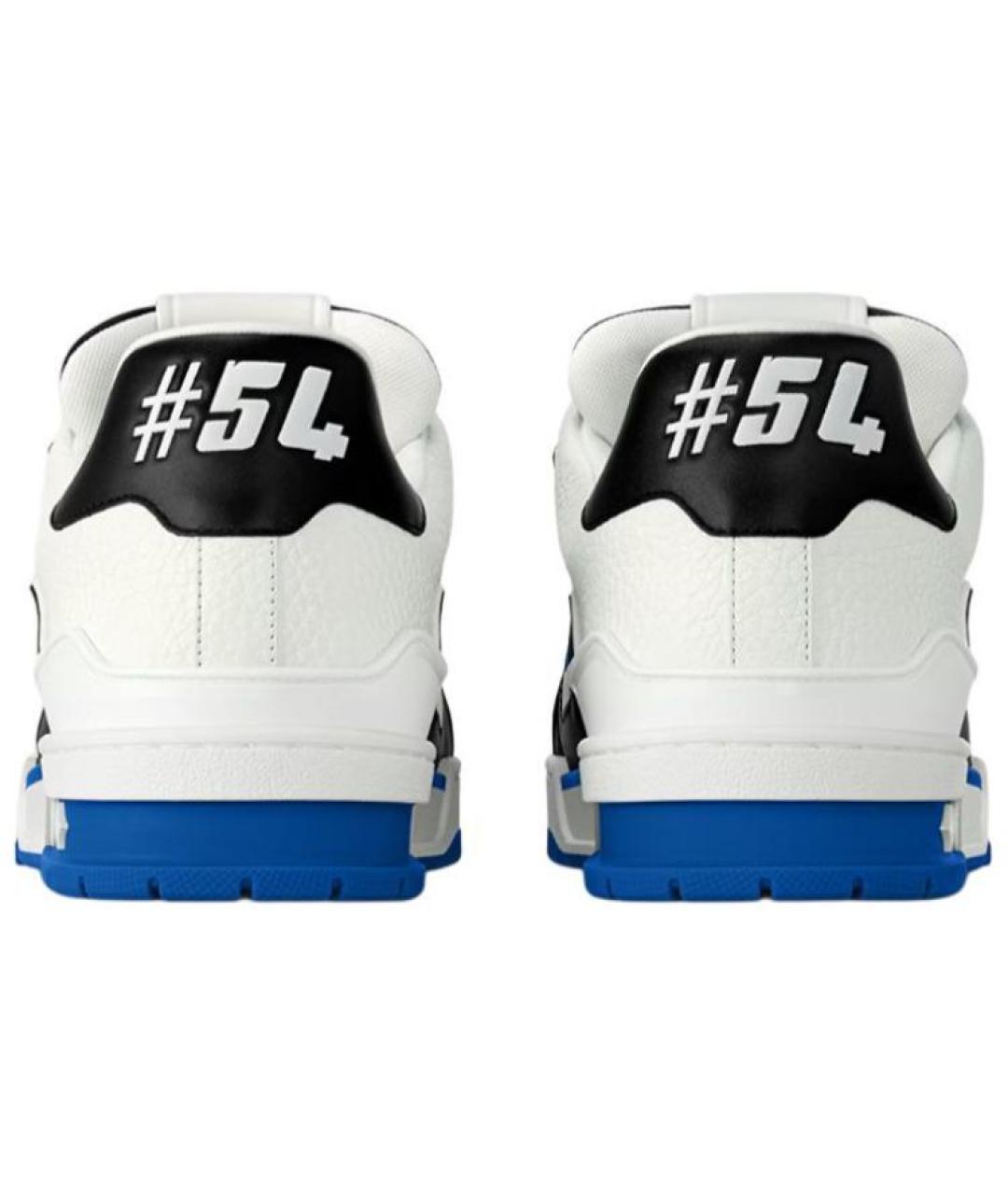 LOUIS VUITTON Мульти кожаные низкие кроссовки / кеды, фото 5