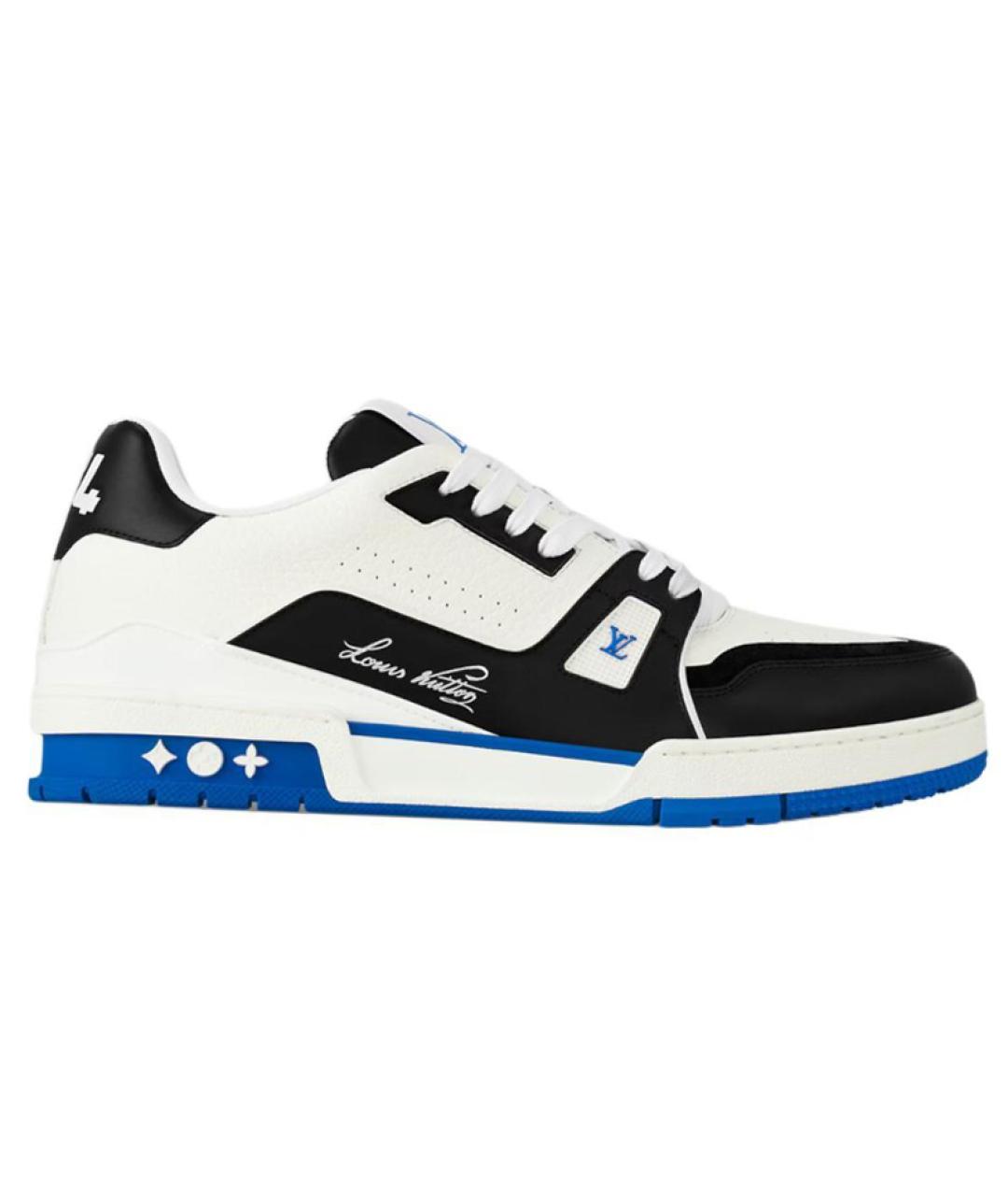 LOUIS VUITTON Мульти кожаные низкие кроссовки / кеды, фото 1