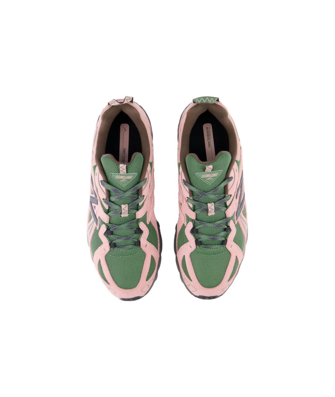 NEW BALANCE Розовые замшевые кроссовки, фото 5