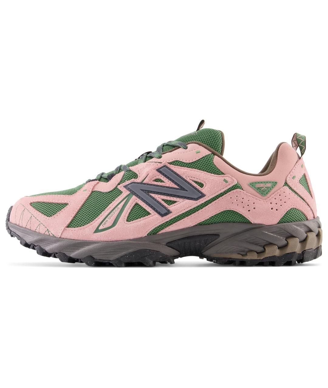 NEW BALANCE Розовые замшевые кроссовки, фото 2