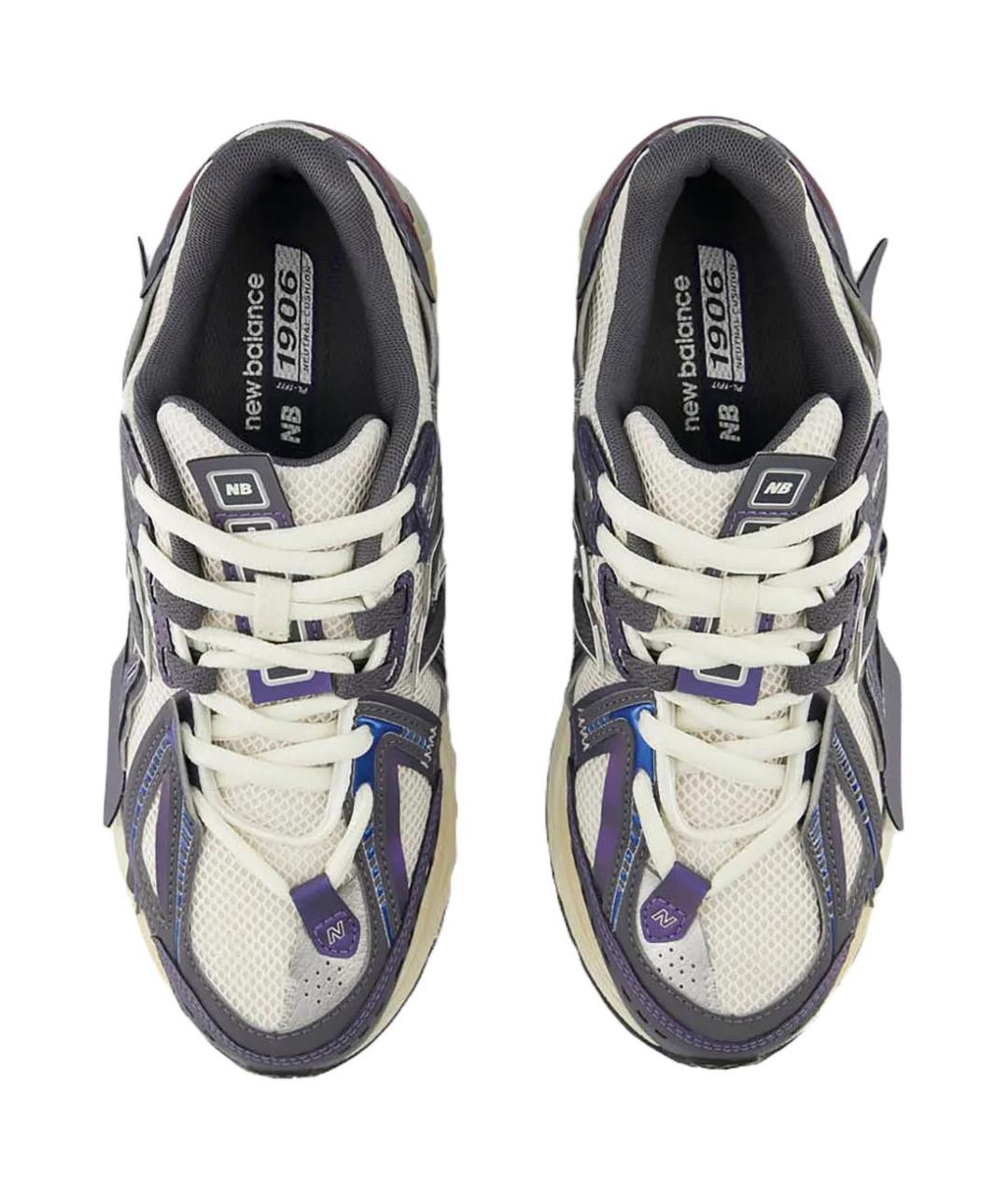 NEW BALANCE Серые низкие кроссовки / кеды, фото 4