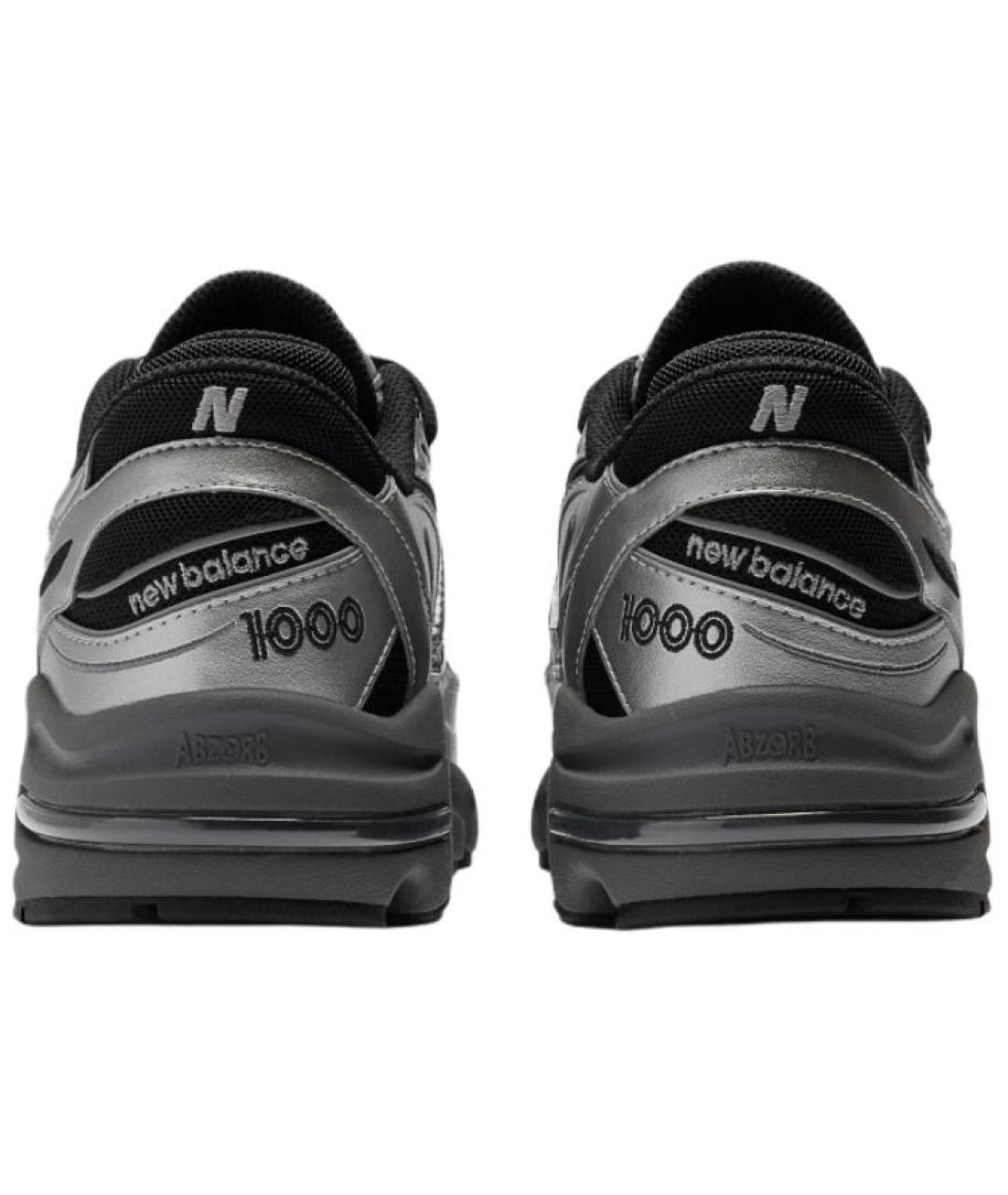 NEW BALANCE Серебряные кроссовки, фото 5