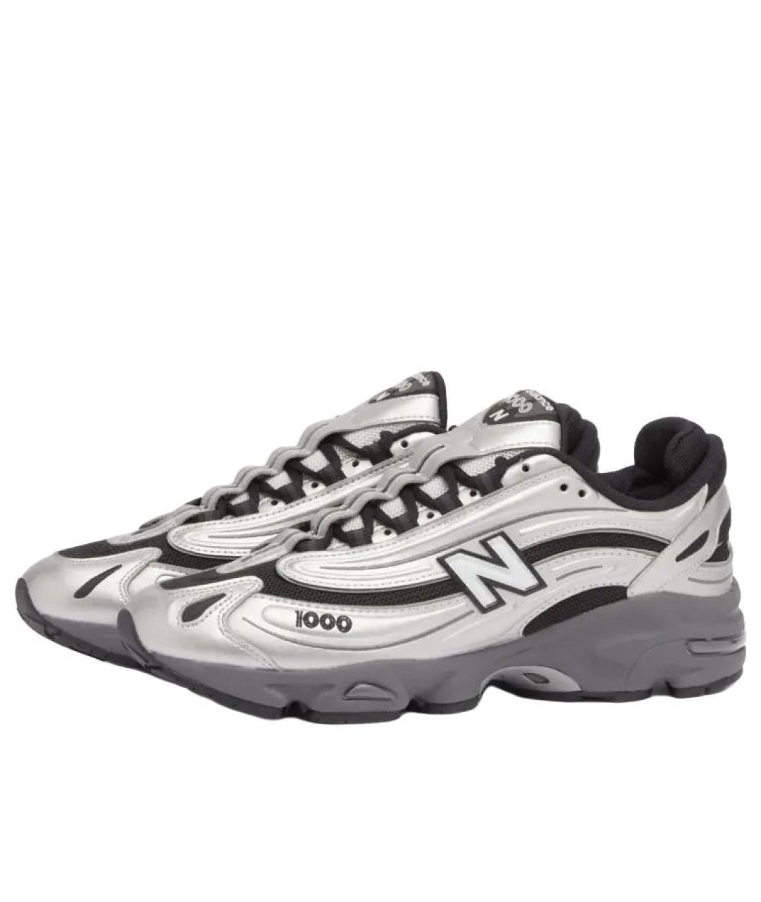 NEW BALANCE Серебряные кроссовки, фото 2