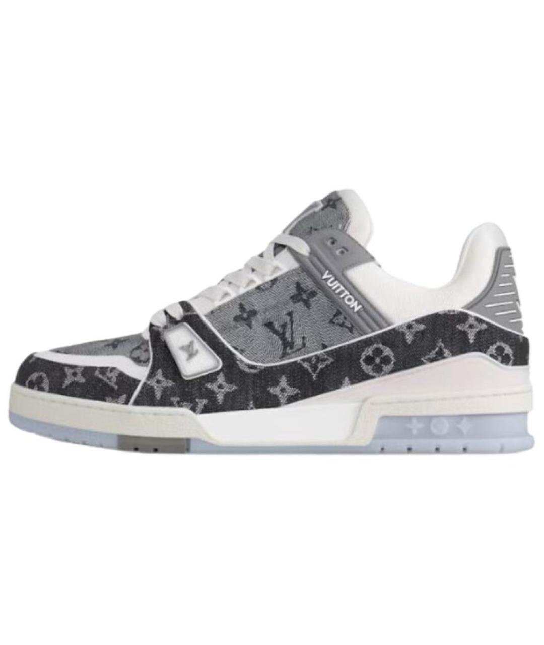 LOUIS VUITTON Мульти кожаные кроссовки, фото 2