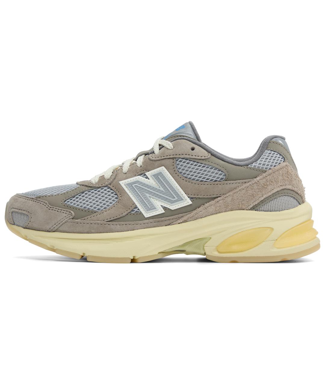 NEW BALANCE Серые низкие кроссовки / кеды, фото 2