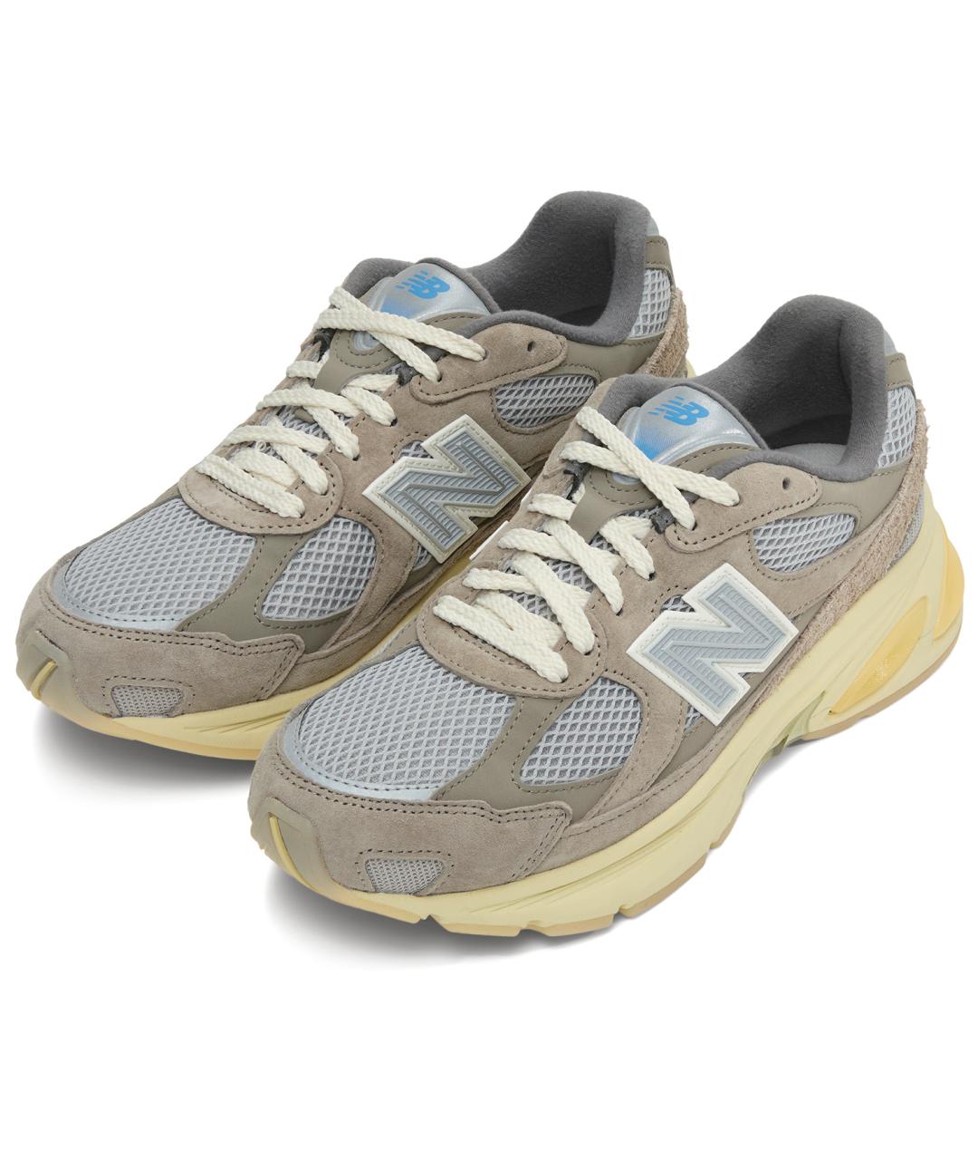 NEW BALANCE Серые низкие кроссовки / кеды, фото 4