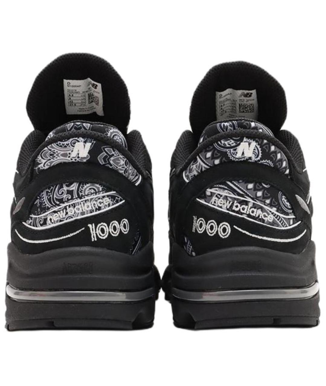 NEW BALANCE Черные замшевые высокие кроссовки / кеды, фото 4