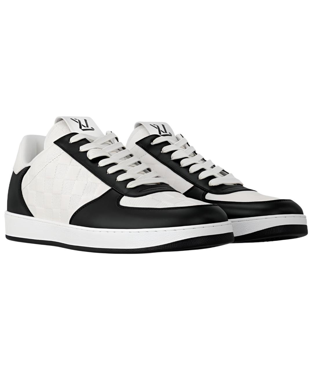 LOUIS VUITTON Мульти кожаные низкие кроссовки / кеды, фото 3