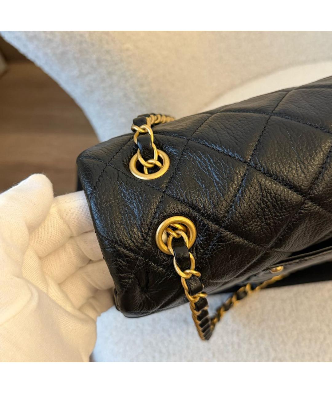 CHANEL Кожаная сумка через плечо, фото 4