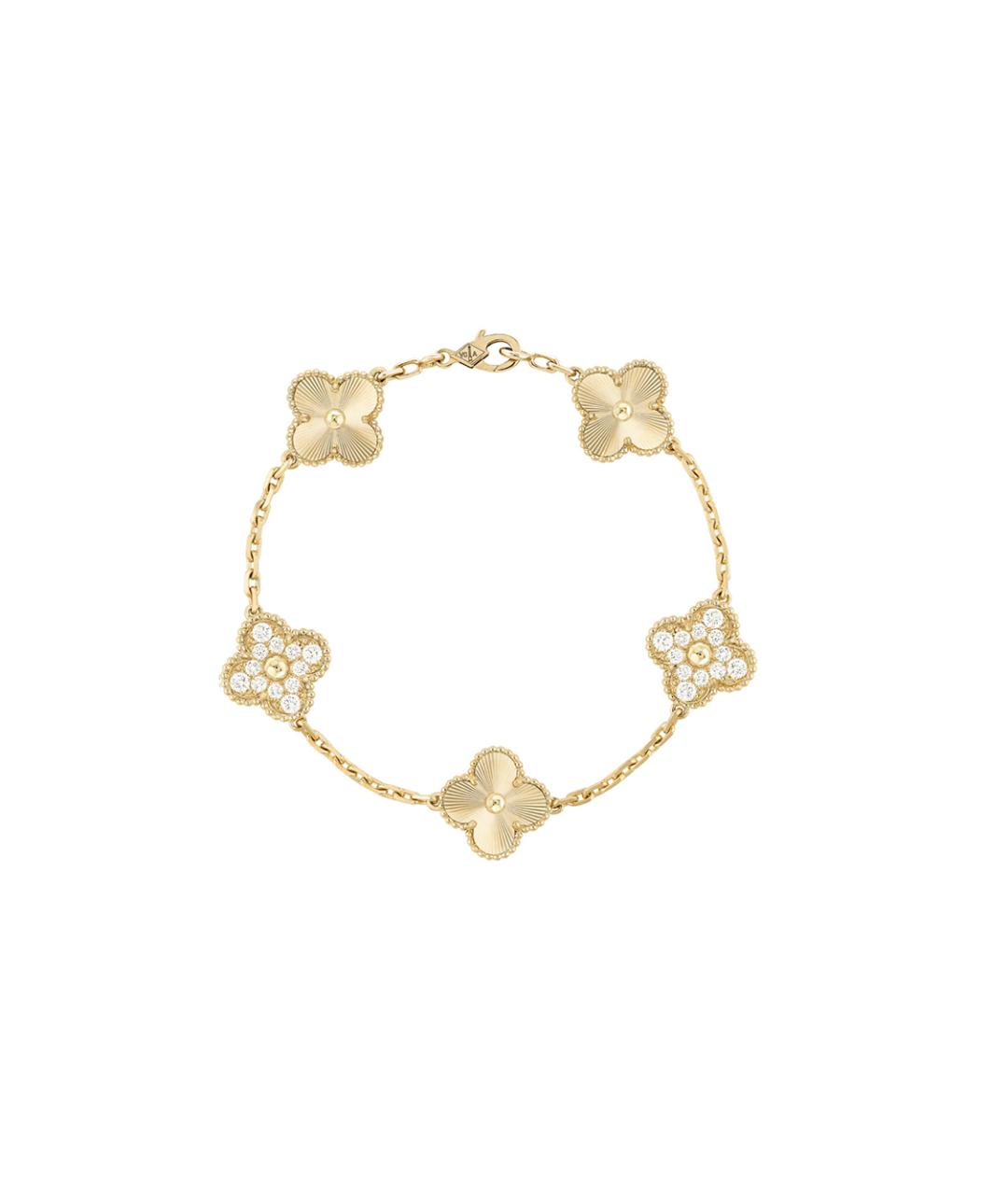 VAN CLEEF & ARPELS Золотой браслет из желтого золота, фото 4