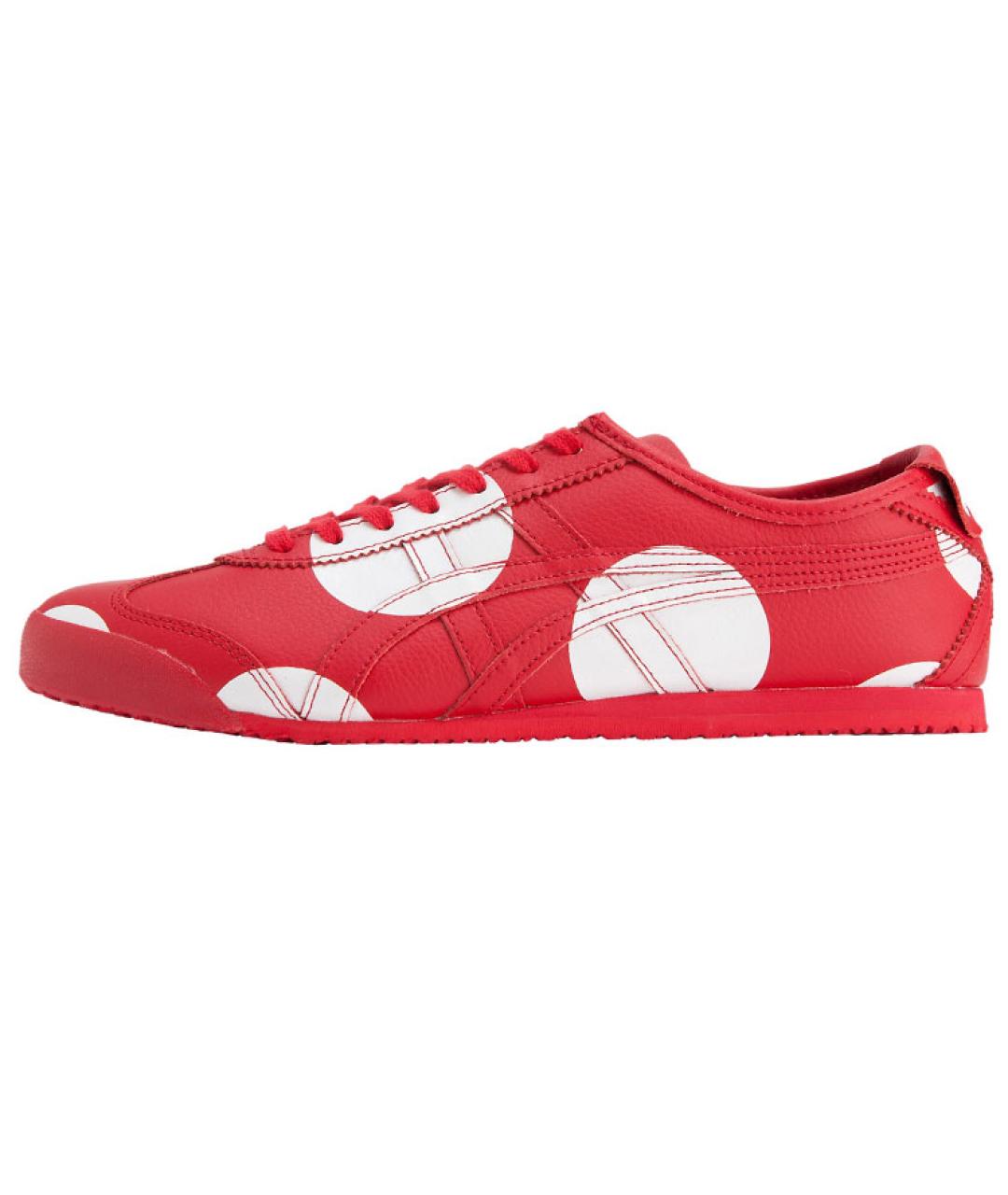 ONITSUKA TIGER Красные кожаные кеды, фото 6