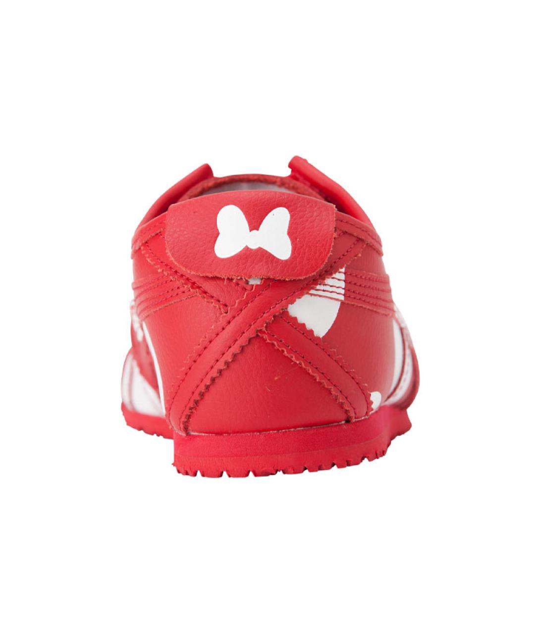 ONITSUKA TIGER Красные кожаные кеды, фото 4