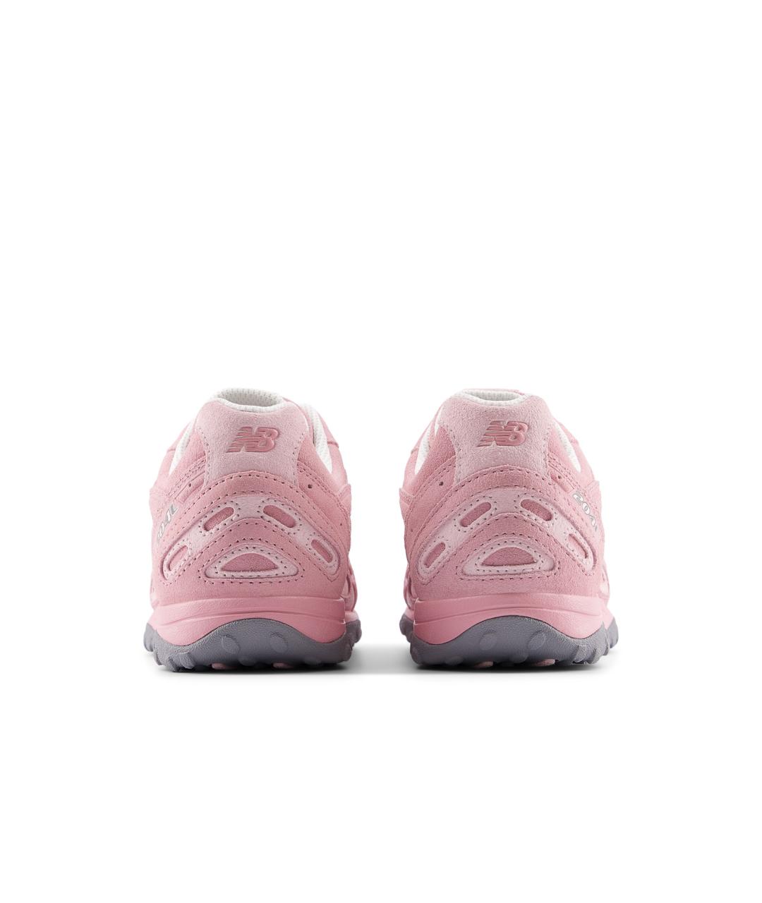 NEW BALANCE Розовые замшевые кроссовки, фото 4