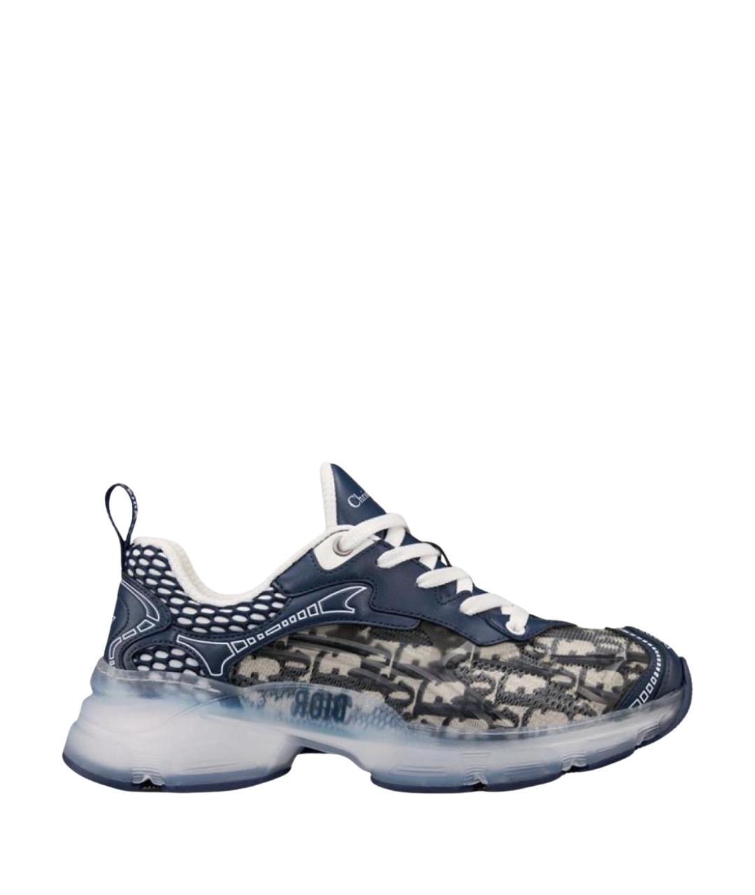 CHRISTIAN DIOR Синие кроссовки, фото 1