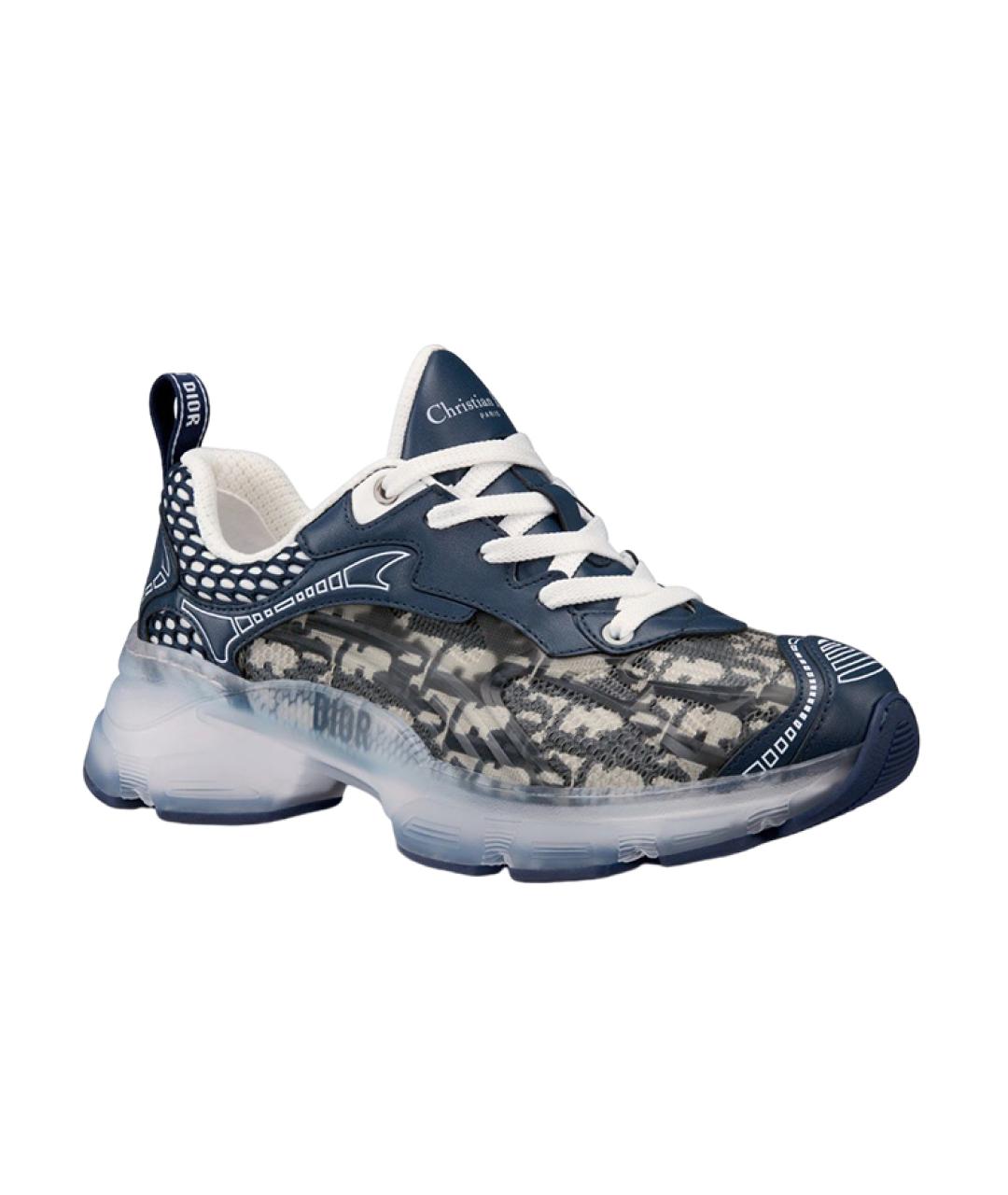 CHRISTIAN DIOR Синие кроссовки, фото 3