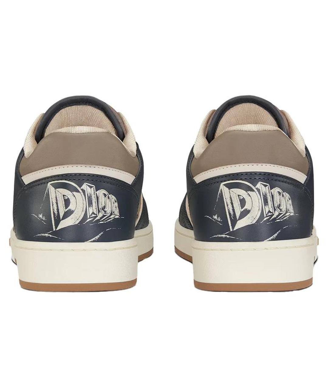 CHRISTIAN DIOR Мульти кожаные низкие кроссовки / кеды, фото 5