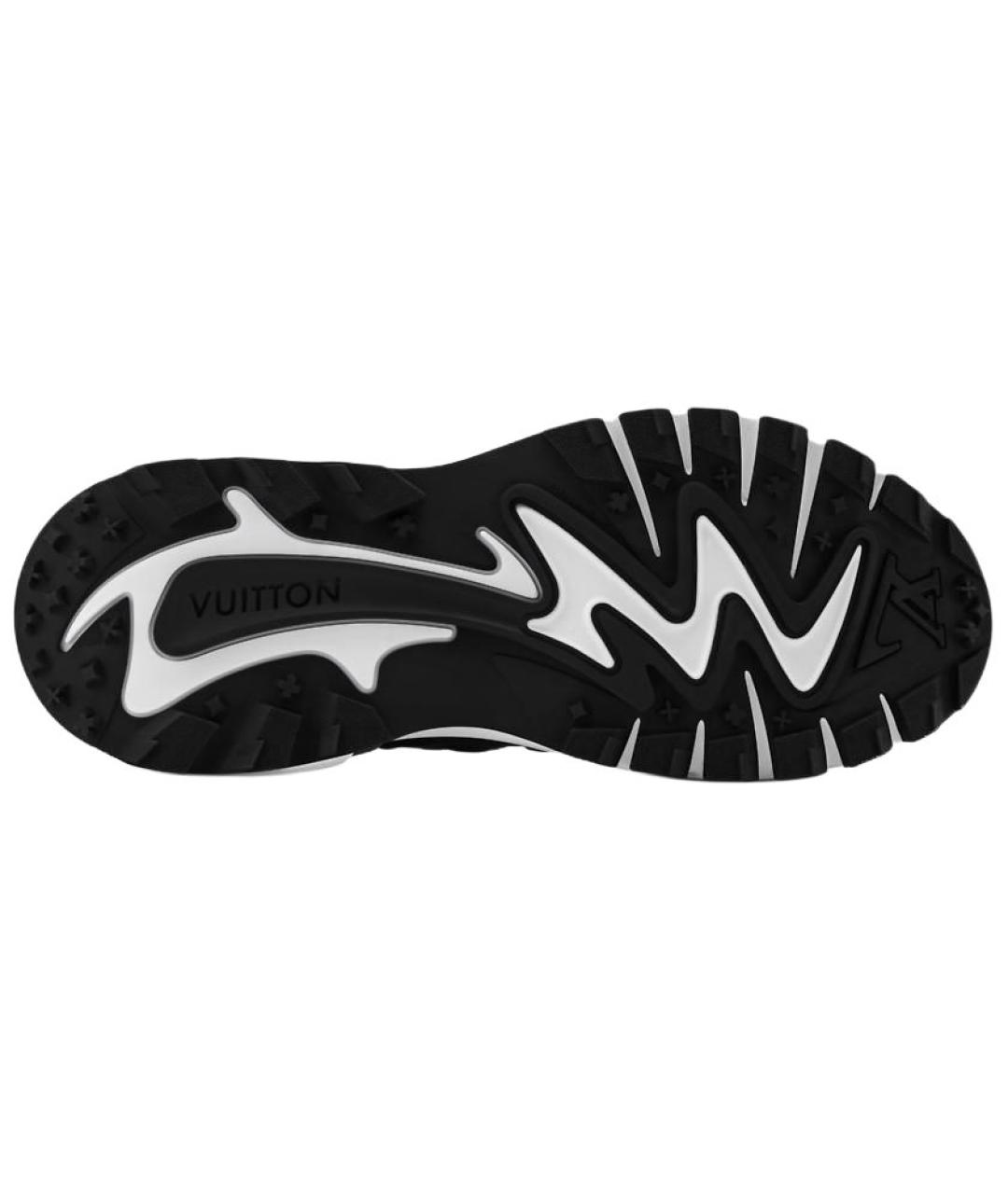 LOUIS VUITTON Серые текстильные низкие кроссовки / кеды, фото 5