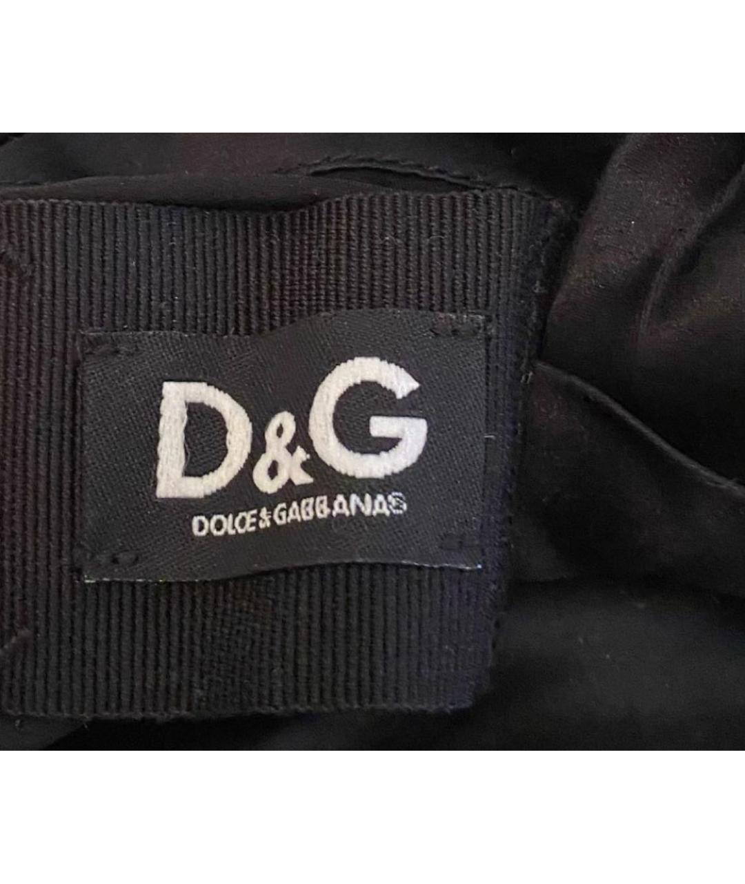 DOLCE&GABBANA Черный костюм с юбками, фото 4